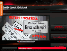 Tablet Screenshot of ajandekferfiaknak.hu